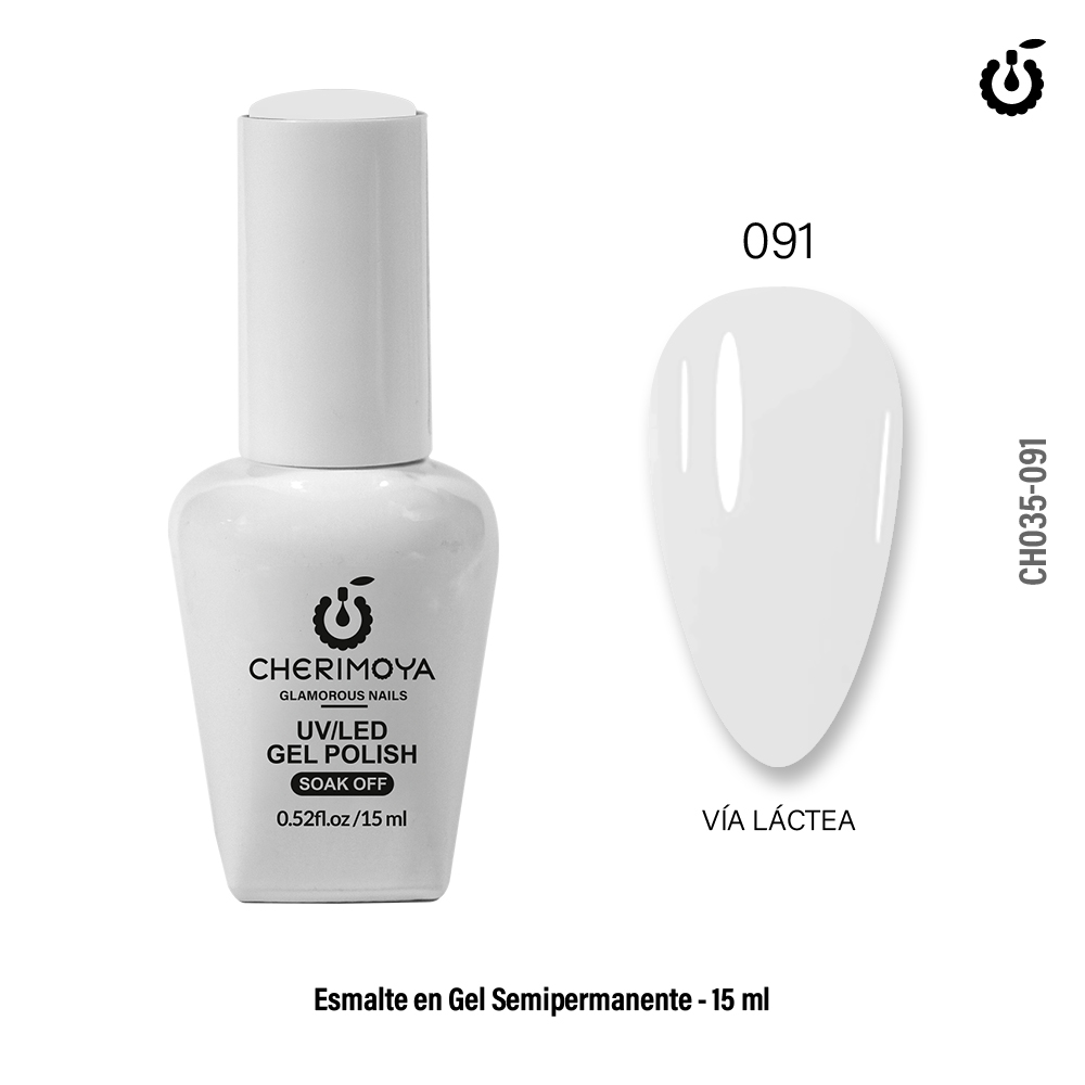 Esmalte Semipermanente 15ml Cherimoya  #091 CH035