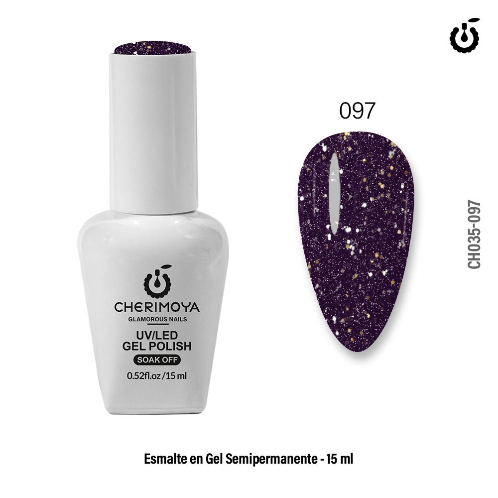 Esmalte Semipermanente 15ml Cherimoya  #097 CH035