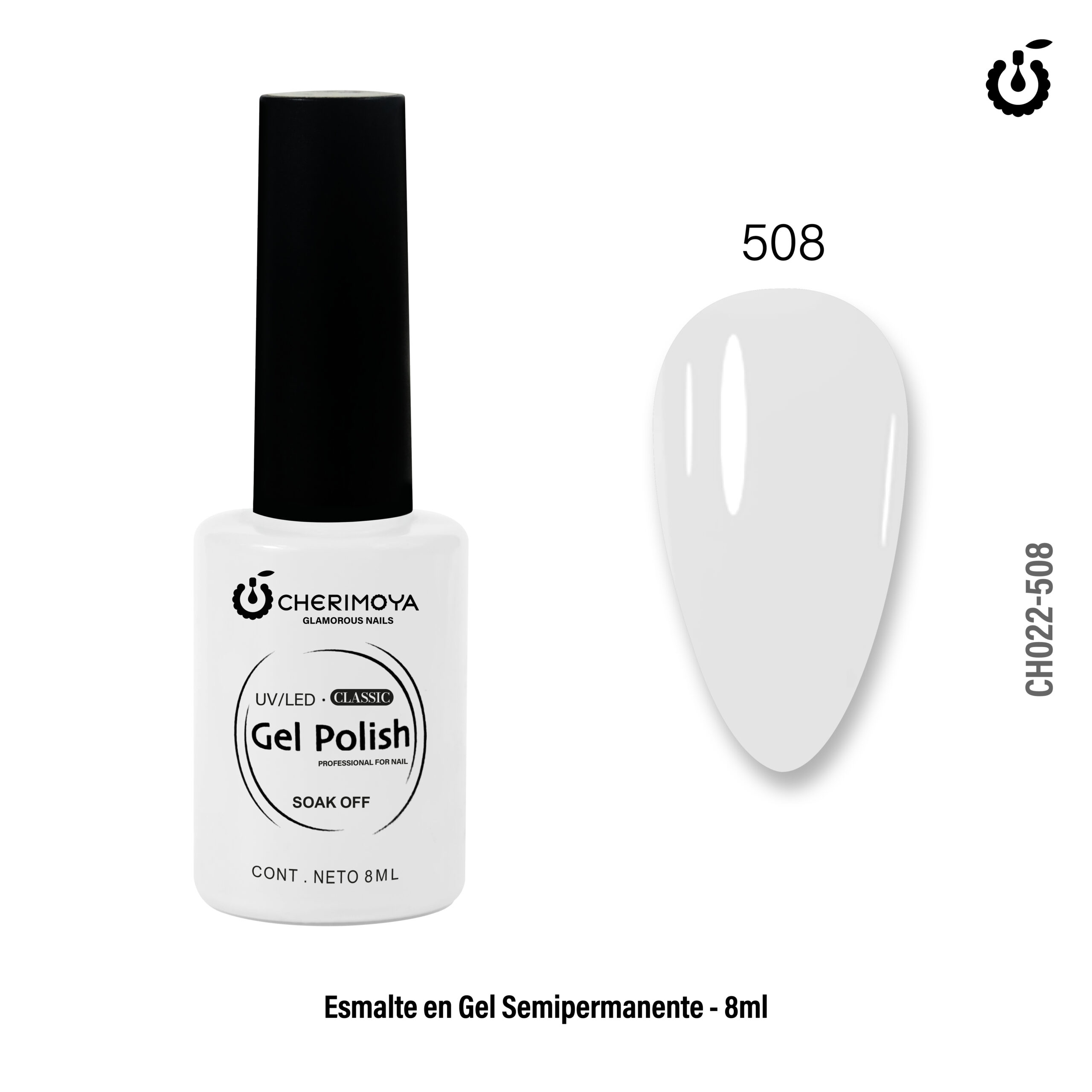 Esmalte Semipermanente 8ml Cherimoya  #508 CH022