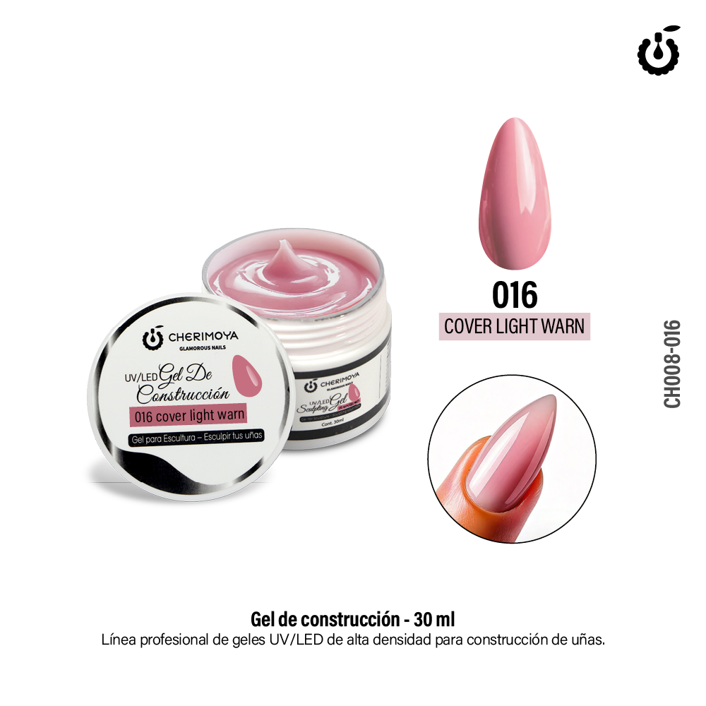 Alternative view of Gel de Construcción 30ml #016 Cover Light Warm Uv/Led