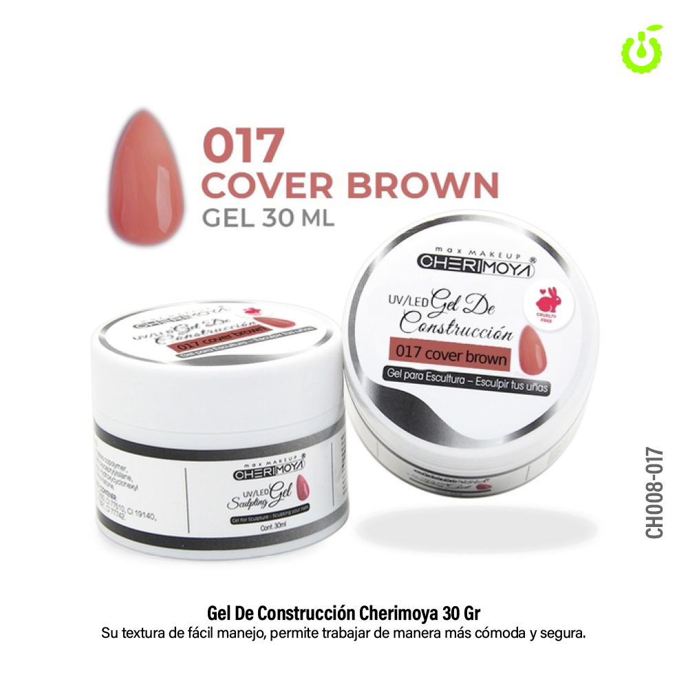 Gel de Construcción 30ml #017 Cover Brown Uv/Led