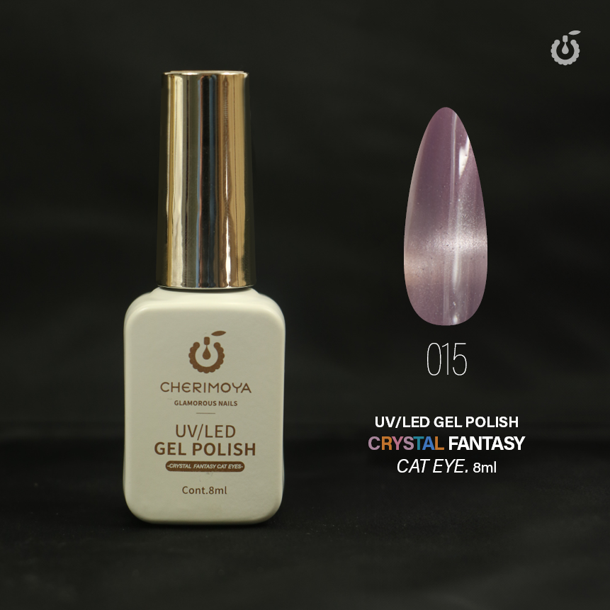 Esmalte Semipermante  Ojo de Gato #015 8ML (CH086)
