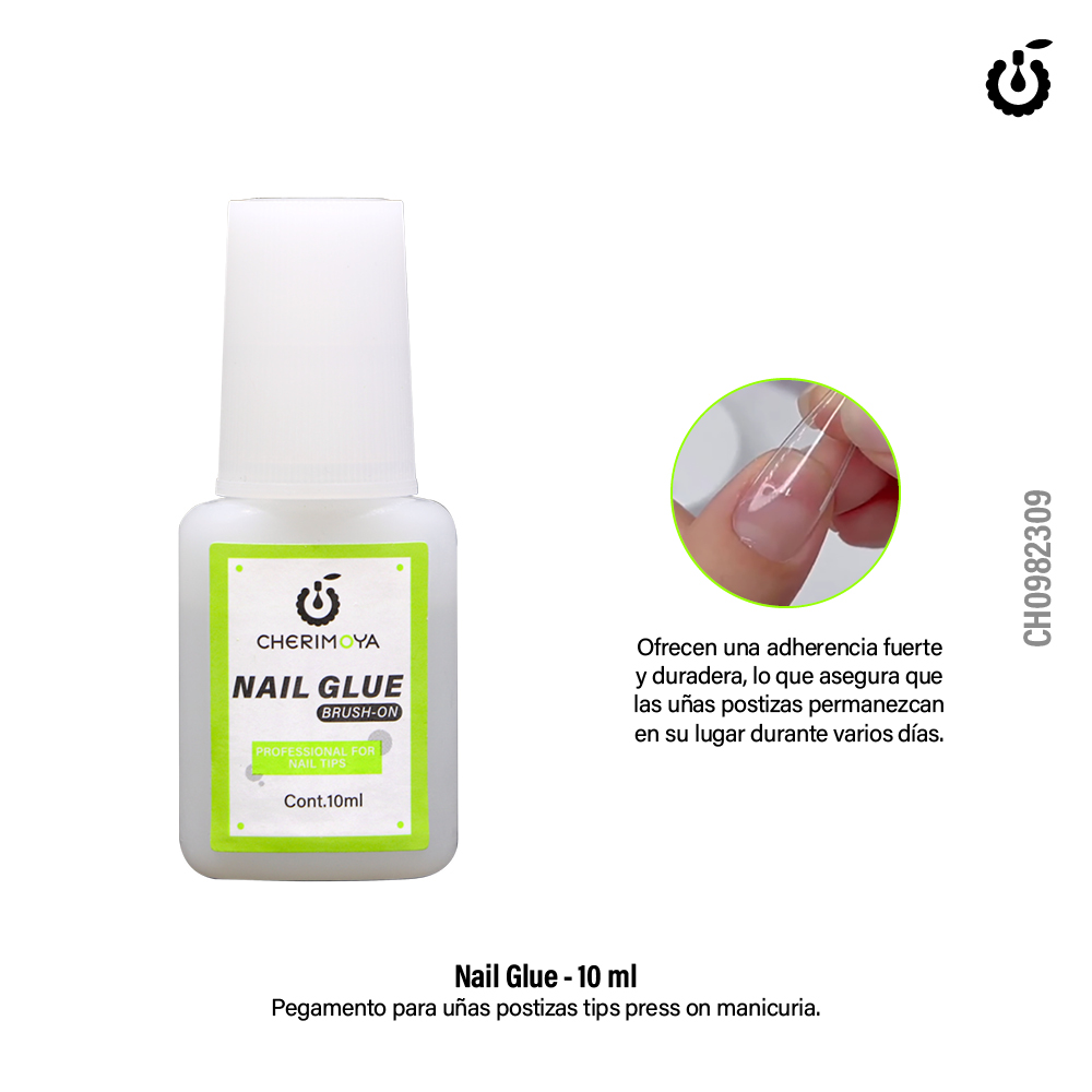 Pegamento para tips, uñas postizas Cherimoya 7ML (CH098)