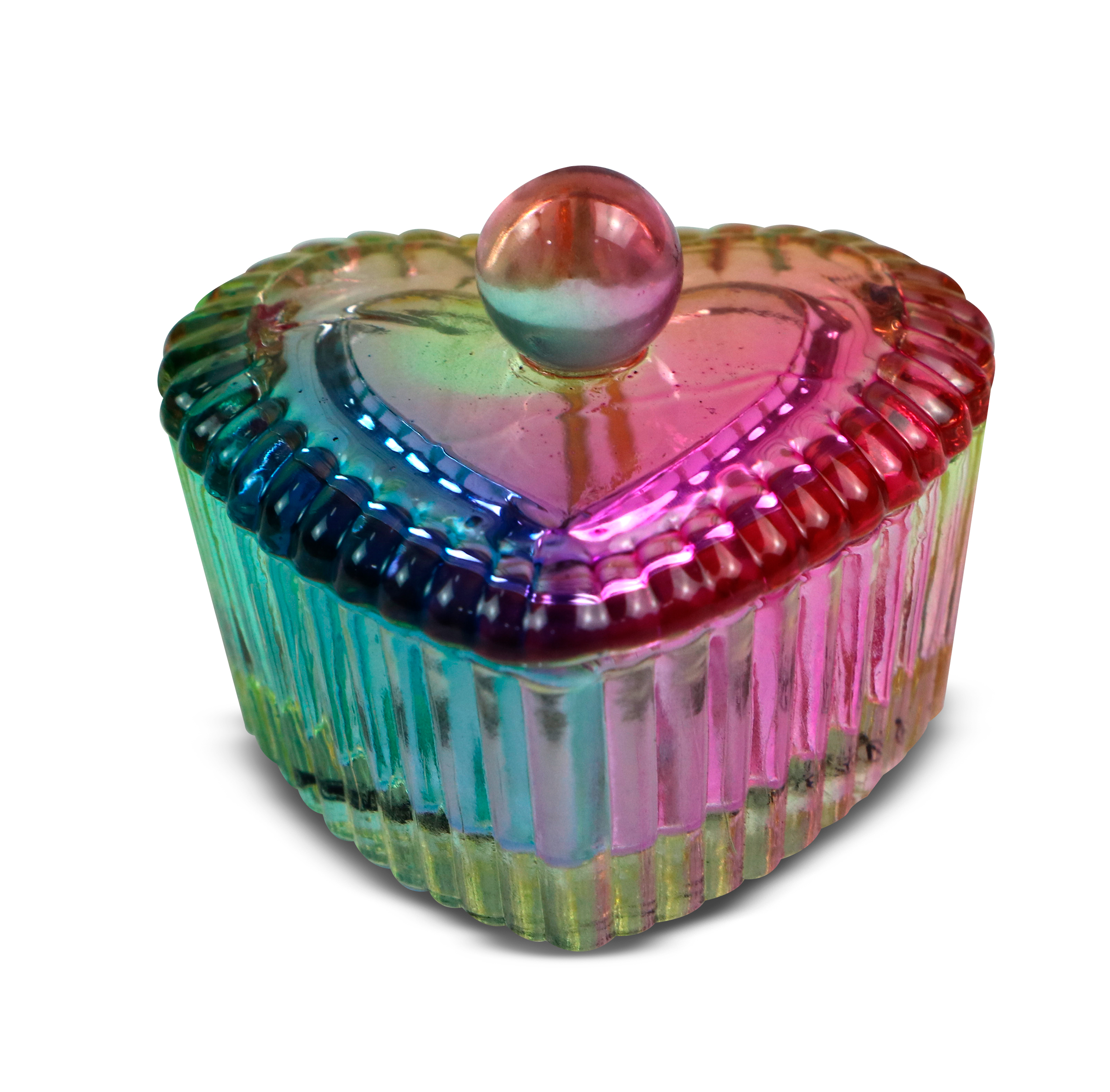 Alternative view of Vaso Dappen Con Tapa (Corazon) multicolor Cherimoya(BH003257)