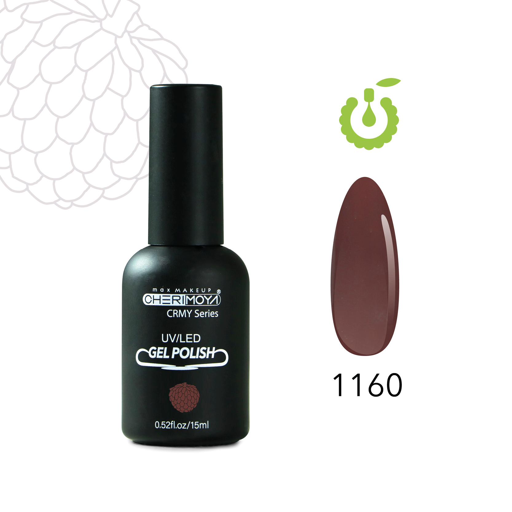 Gel Polish UV/LED CRMY 15ml #A1160 (CH106)