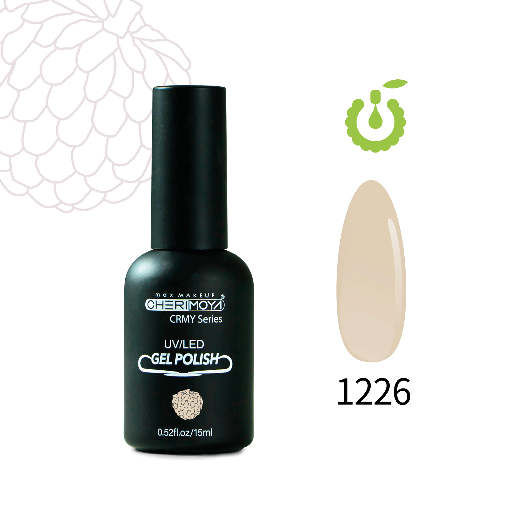 Gel Polish UV/LED CRMY 15ml #A1226 (CH106)