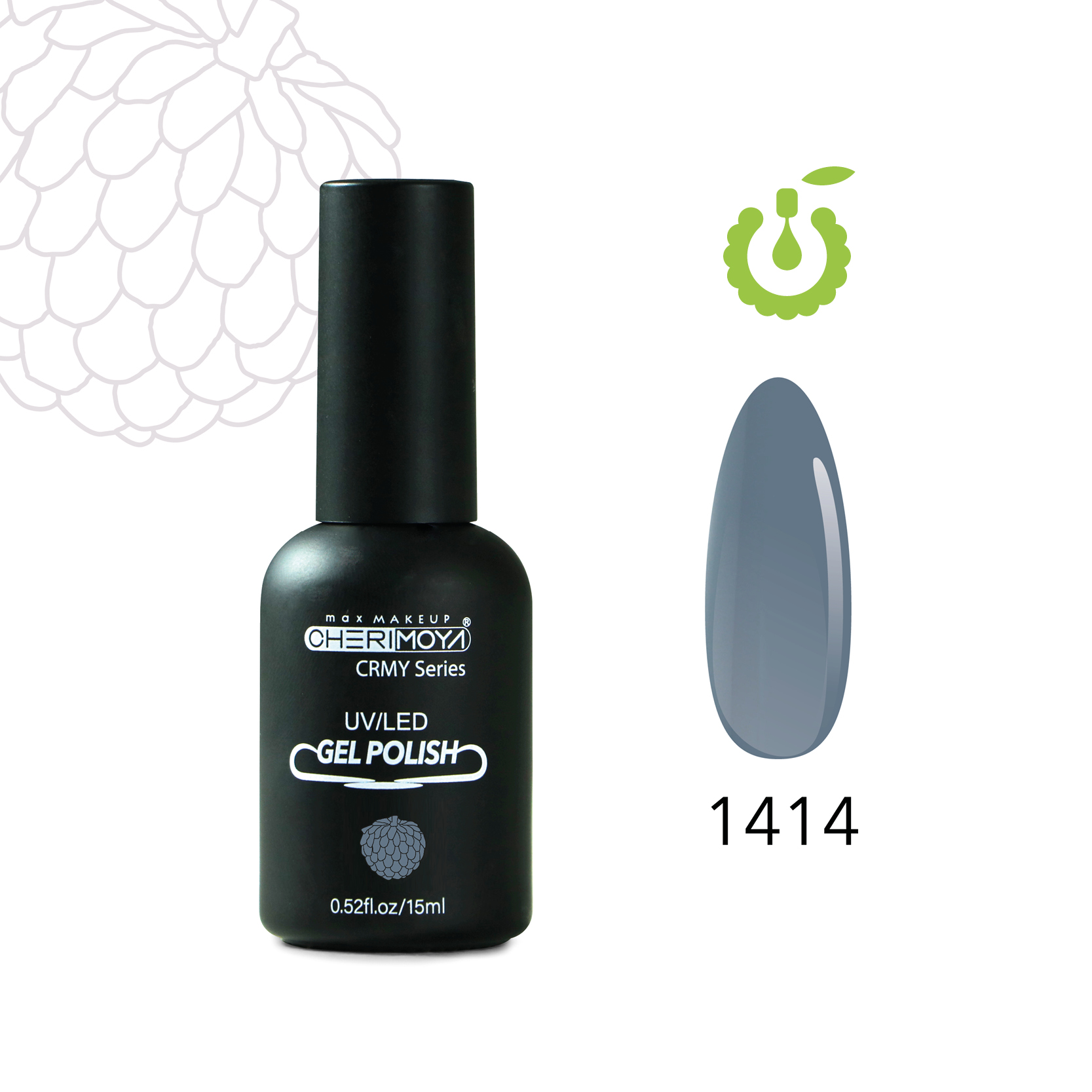 Gel Polish UV/LED CRMY 15ml #A1414 (CH106)