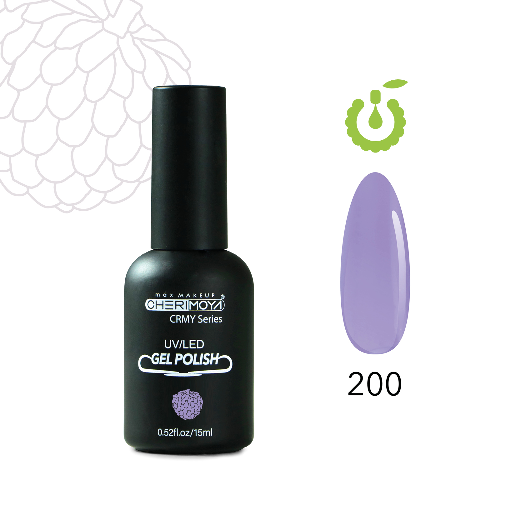 Gel Polish UV/LED CRMY 15ml #A0200 (CH106)