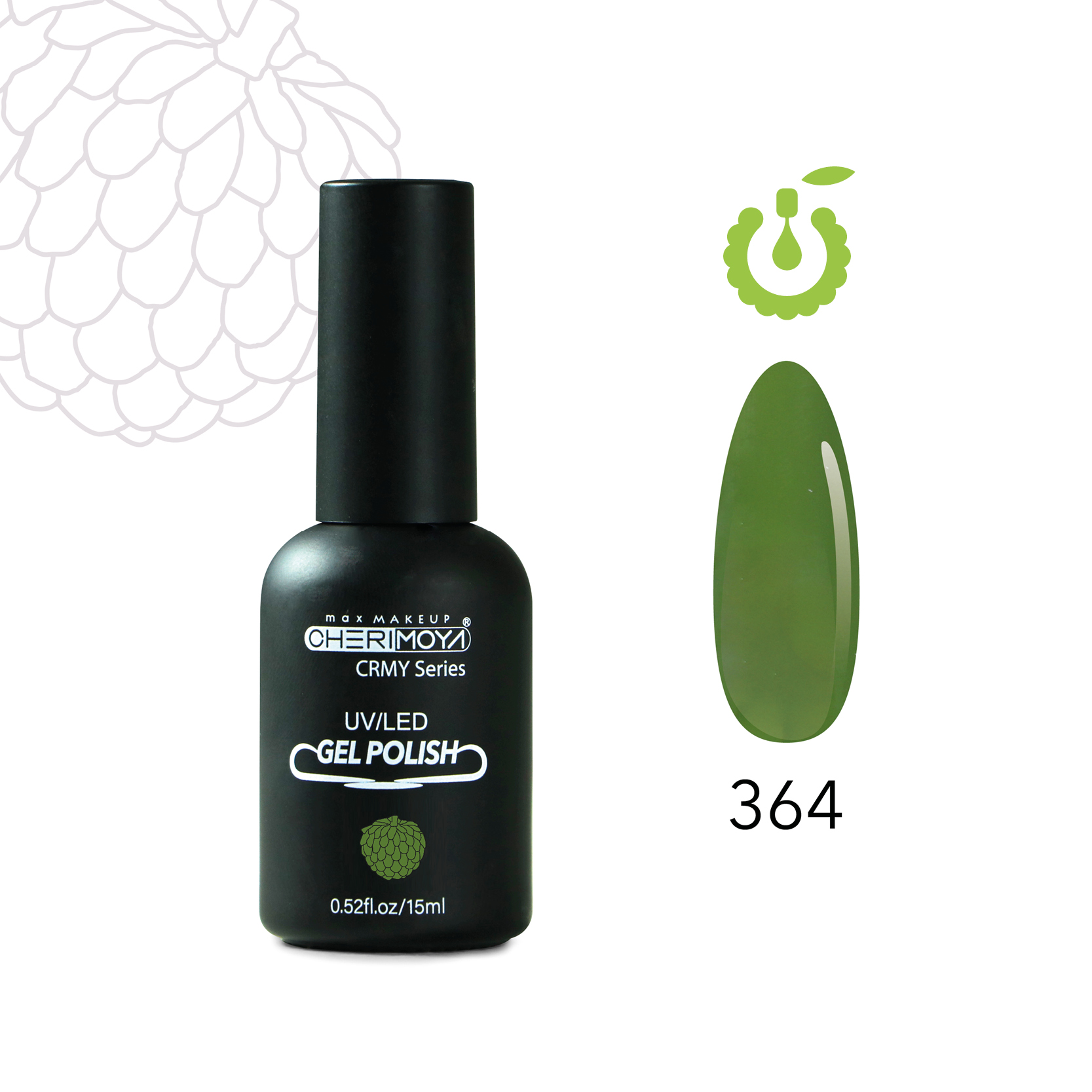 Gel Polish UV/LED CRMY 15ml #A0364 (CH106)