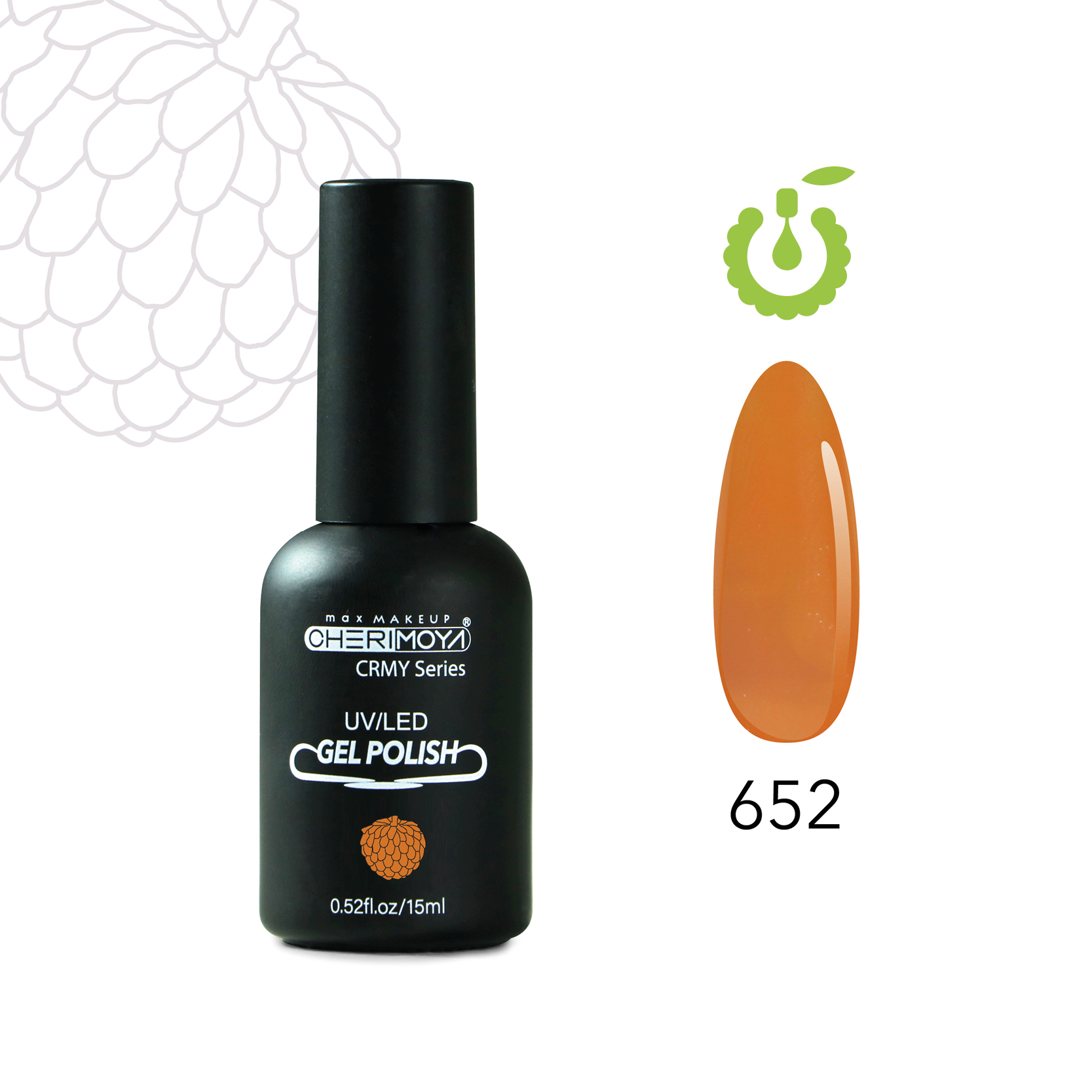 Gel Polish UV/LED CRMY 15ml #A0652 (CH106)