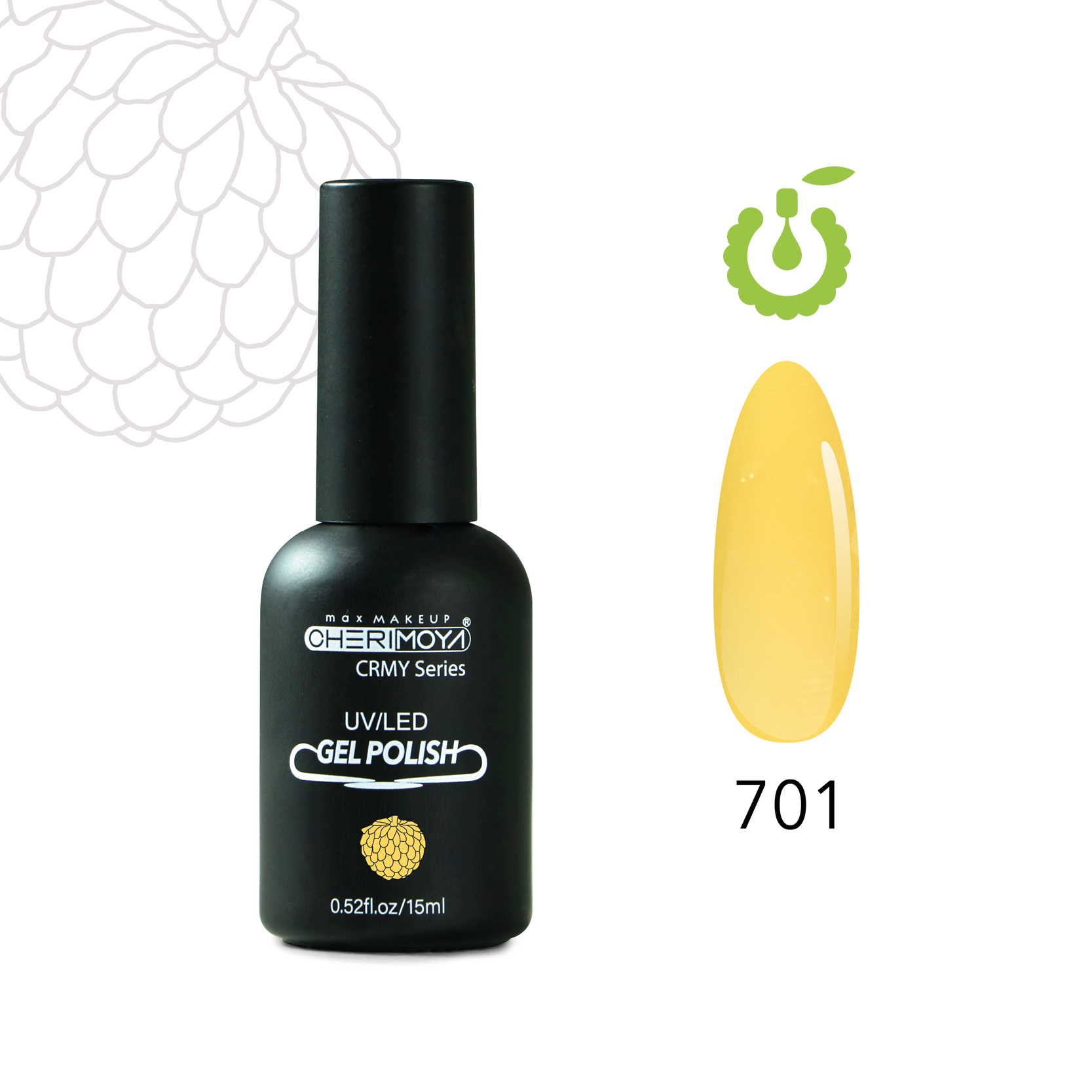 Gel Polish UV/LED CRMY 15ml #A0701 (CH106)