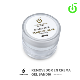 Removedor en crema gel Sandia 5g para pestañas Cherimoya CHP006-002