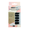 Press on Colors nails Cherimoya 24 pcs forma almendra matte(Autoadhesiv0) 1-SH015