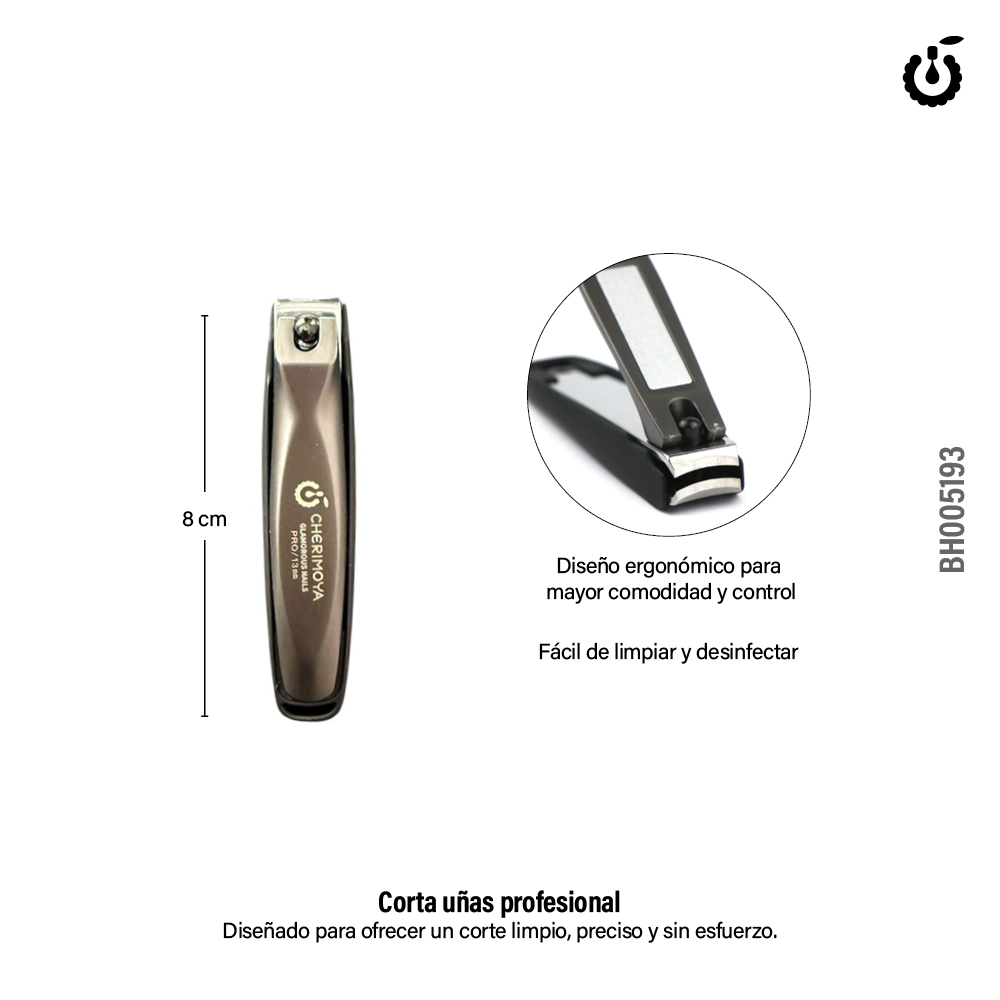 Alternative view of Corta Uñas Acero Profesional (bh005193)