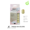 Press on Colors Cherimoya 24 pcs (Nail Tips autoadhesivo) 88A-YS014