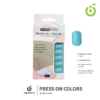 Press on Colors Cherimoya 24 pcs (Nail Tips autoadhesivo) 88A-YS038