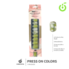 Press on Colors Cherimoya 30 pcs (Nail Tips autoadhesivo) 6-88-ZH232