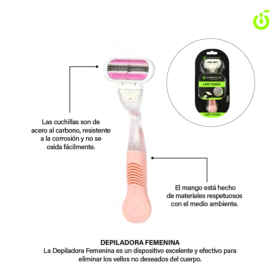 Maquinita de Afeitar Femenina (BH018035)