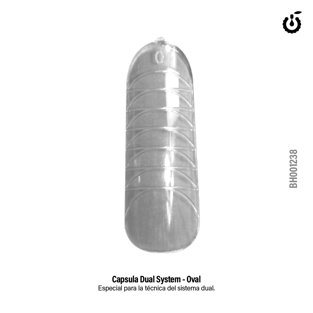 Capsula Dual System Oval 120pcs (BH001238)