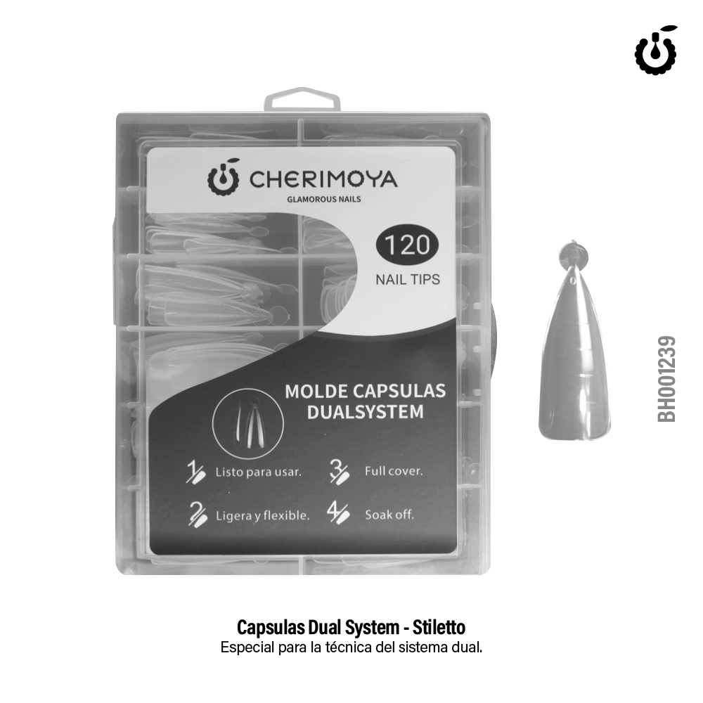 Capsula Dual System Stiletto 120pcs (BH001239)