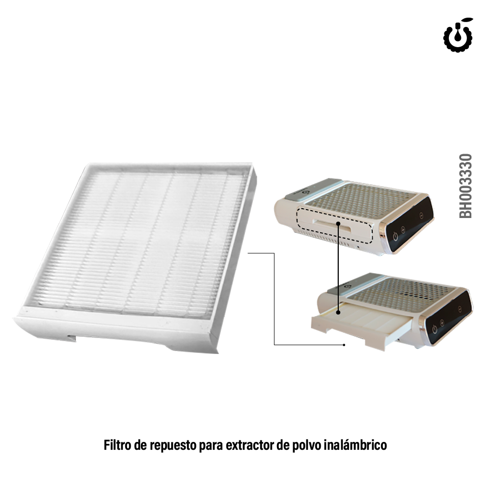 Alternative view of Filtro de repuesto para extractor de polvo inalambrico  BH003330 ( B )