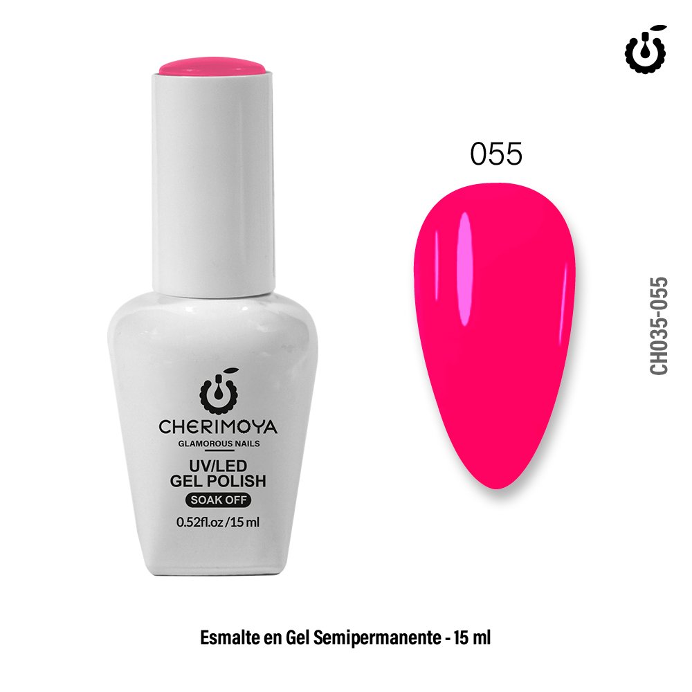 Esmalte Semipermanente 15ml Cherimoya  #055 CH035