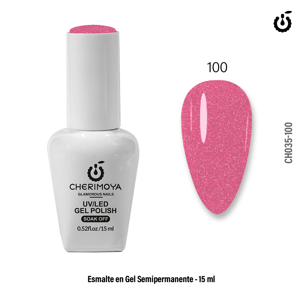 Esmalte Semipermanente 15ml Cherimoya  #100 CH035