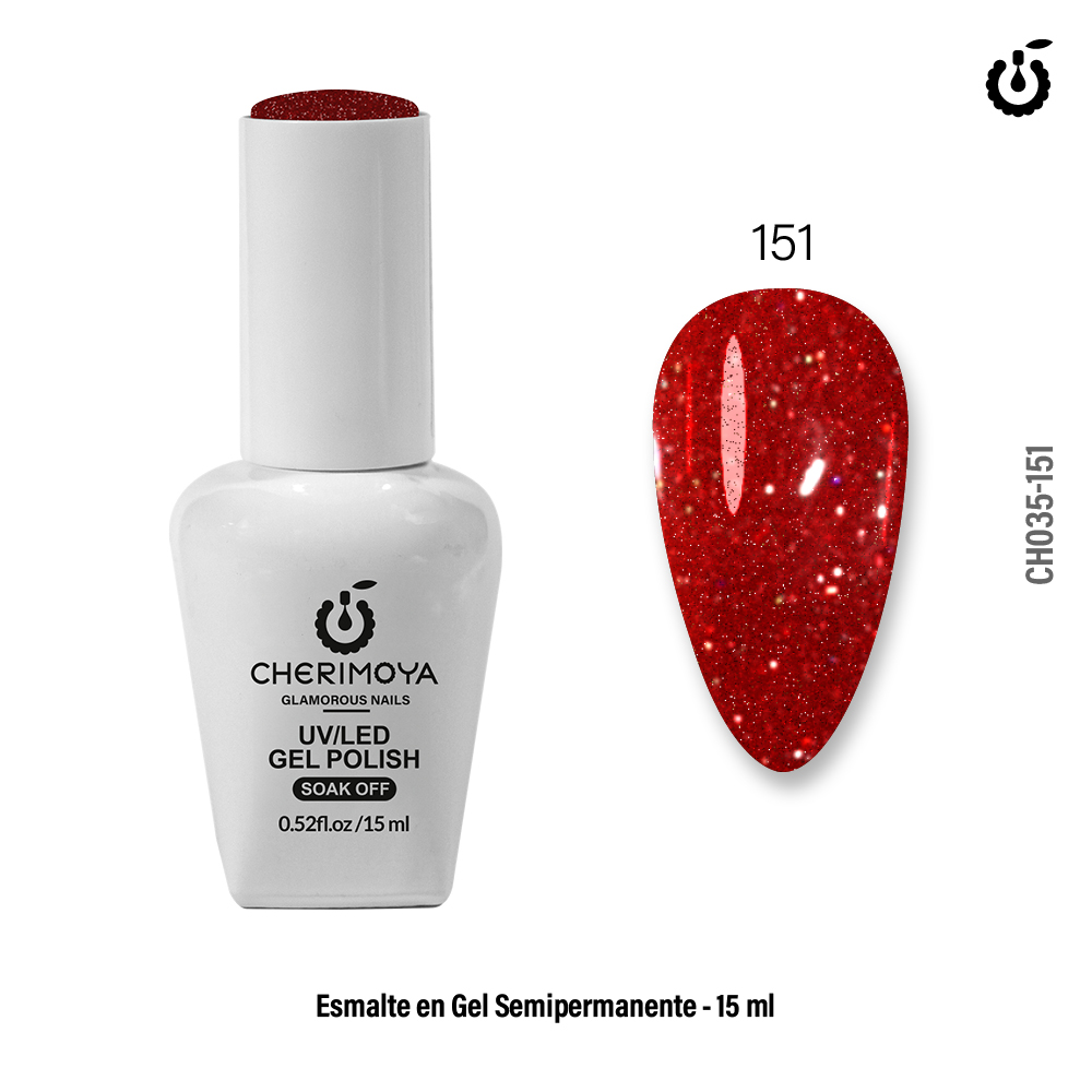 Esmalte Semipermanente 15ml Cherimoya  #151 CH035