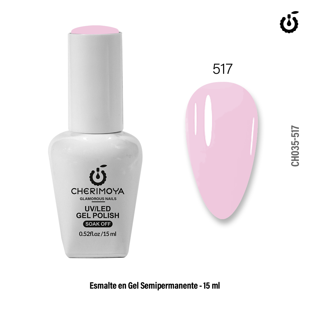 Esmalte Semipermanente 15ml Cherimoya  #517 CH035