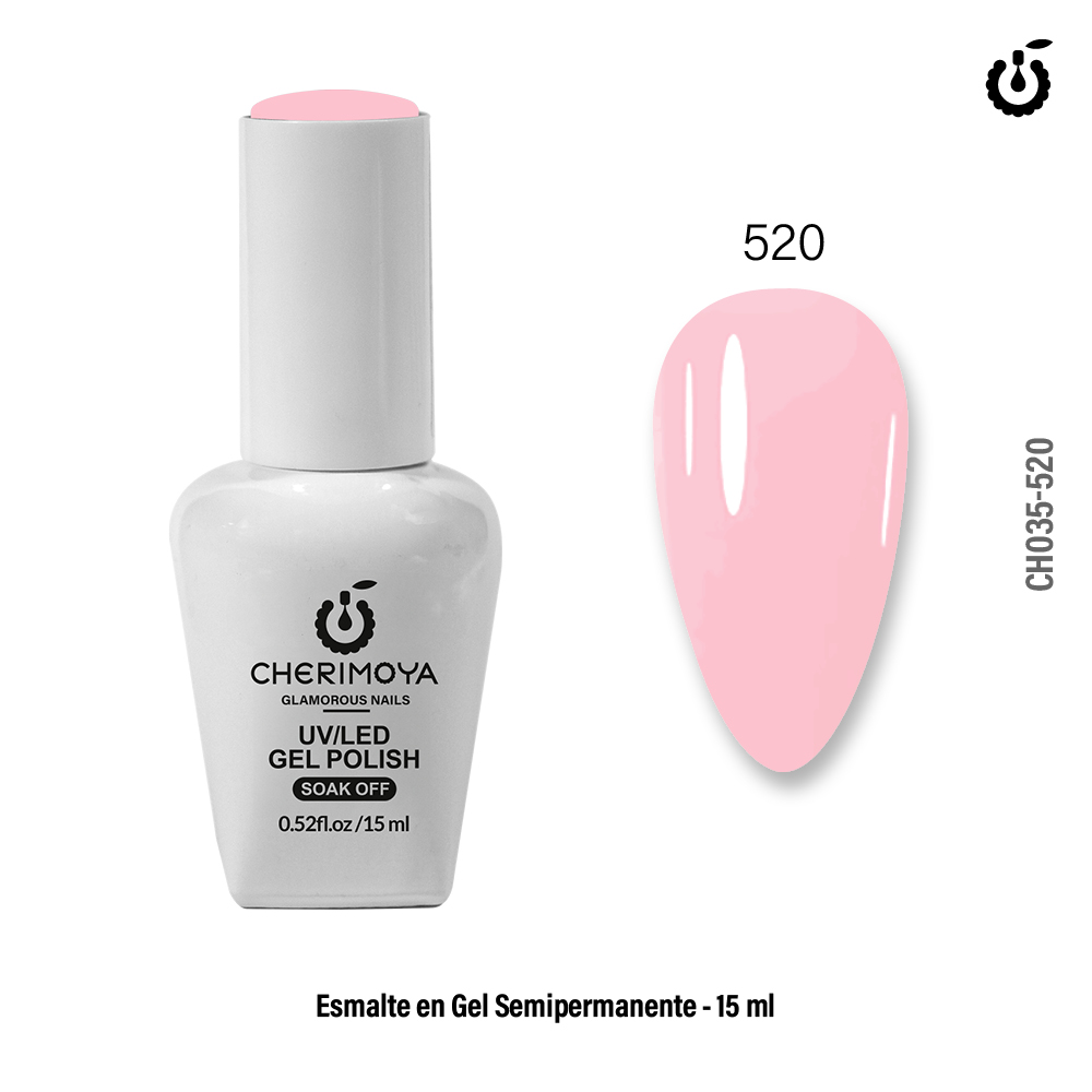 Esmalte Semipermanente 15ml Cherimoya  #520 CH035