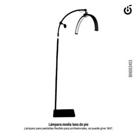 Alternative view of Luz medialuna 22" negro 30W ( BH003413)