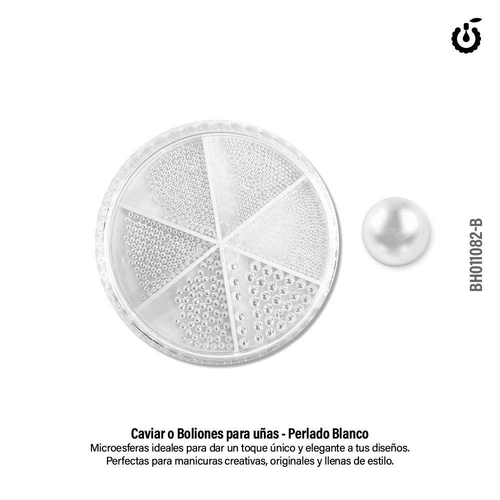 Caviar Decoración para uñas (Perla)