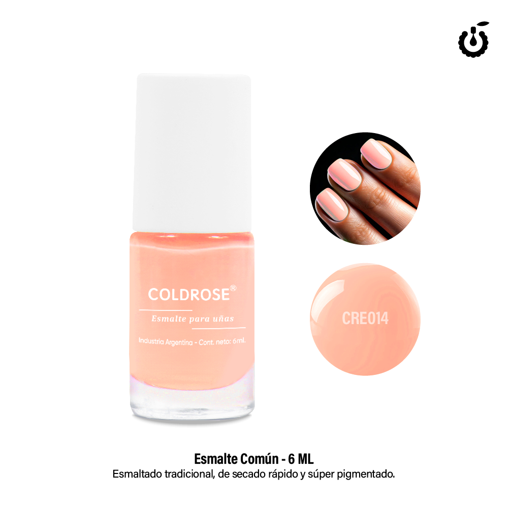 Esmalte Común Cremoso 6ml #014 (CRE014)