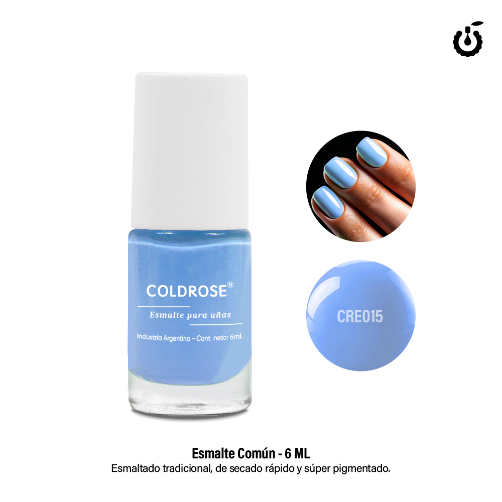 Esmalte Común Cremoso 6ml #015 (CRE015)