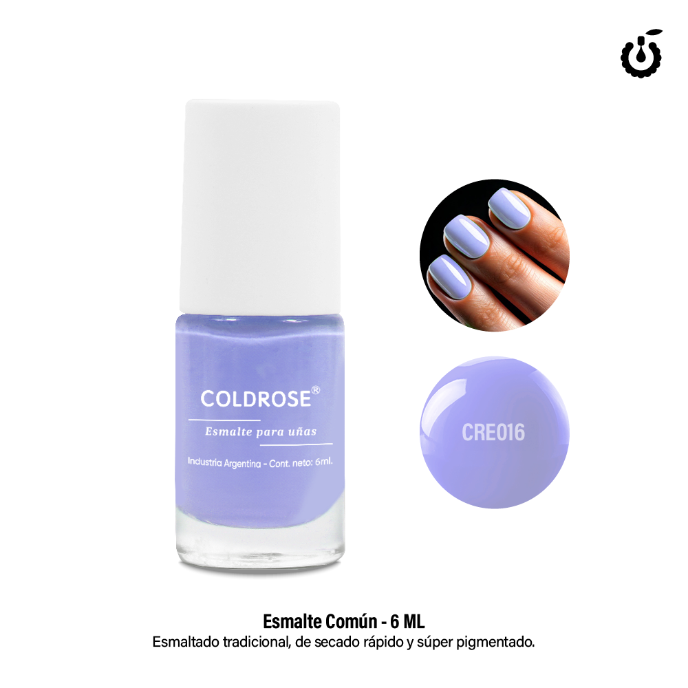 Esmalte Común Cremoso 6ml #016 (CRE016)
