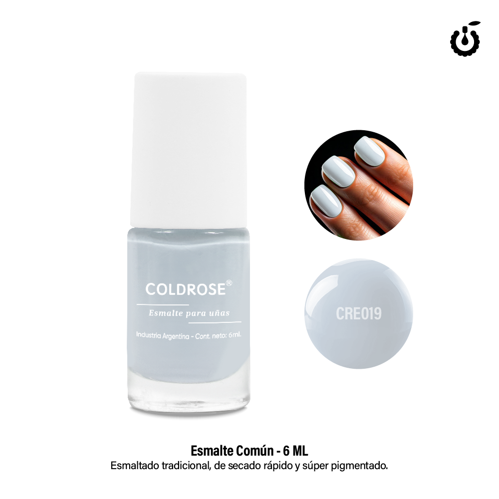 Esmalte Común Cremoso 6ml #019 (CRE019)