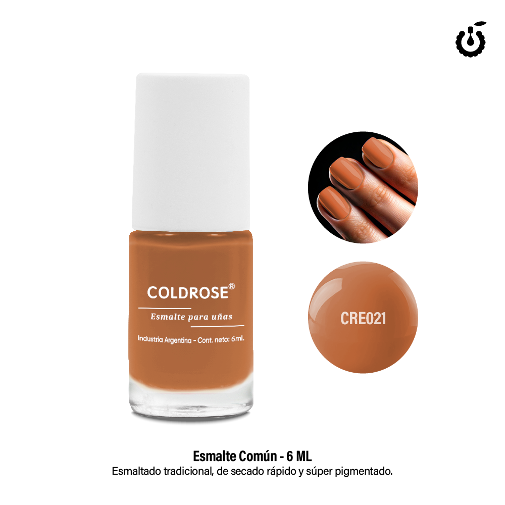 Esmalte Común Cremoso 6ml #021 (CRE021)