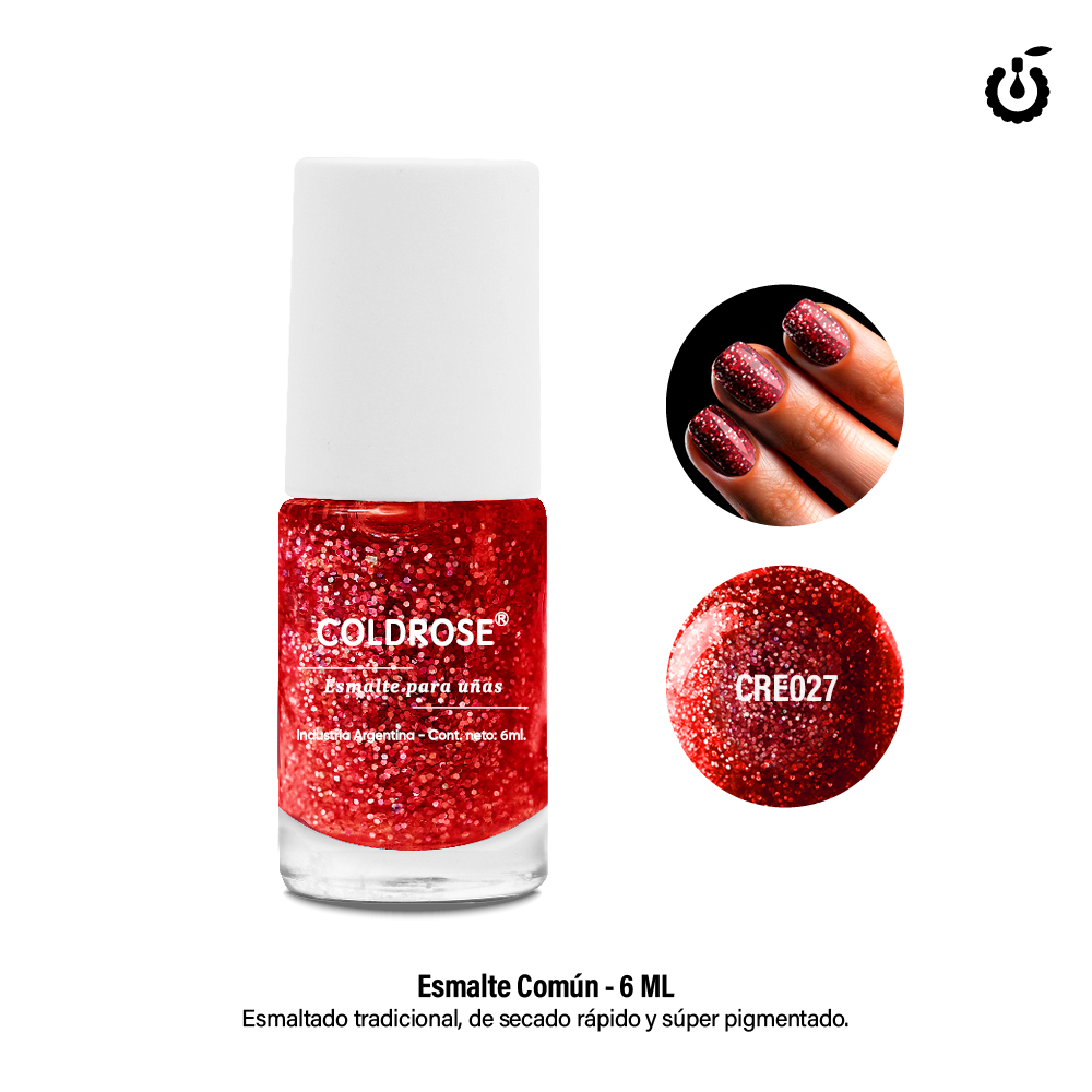 Esmalte Común Cremoso 6ml #027 (CRE027)