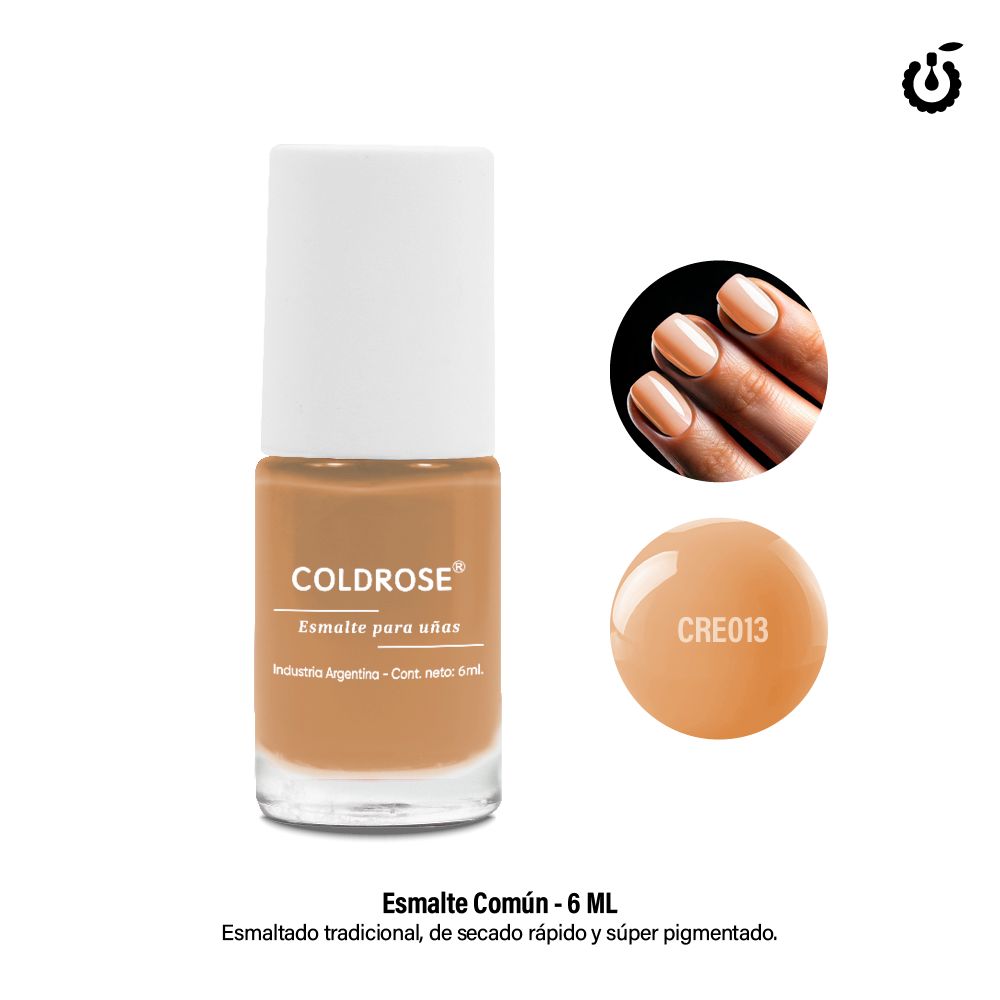 Esmalte Común Cremoso 6ml #013 (CRE013)
