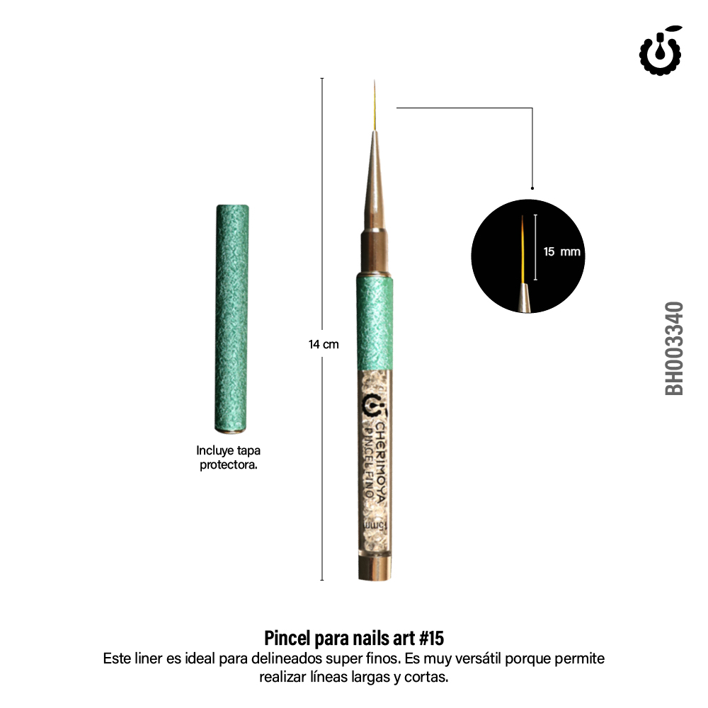 Pincel liner Cherimoya #15 (BH003340)