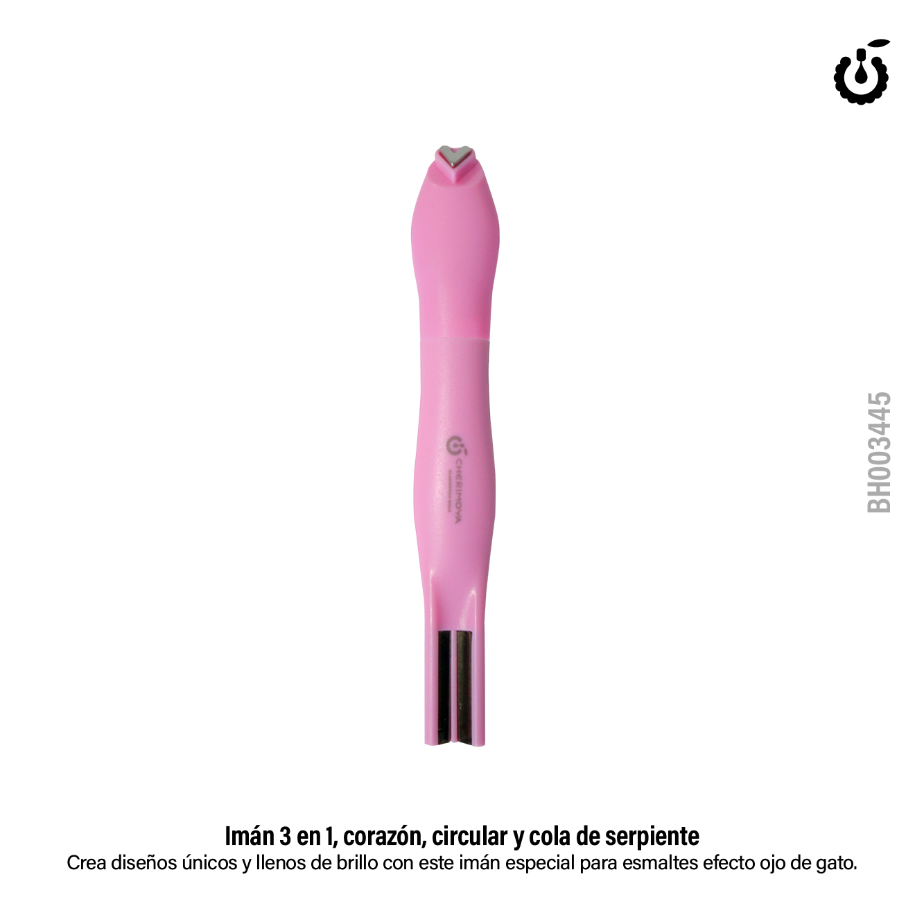 Iman de unas en forma de corazon 3 en1(BH003445)