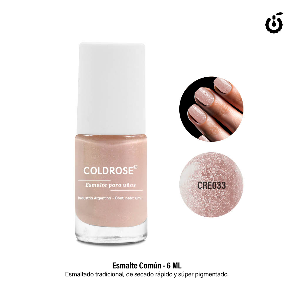 Esmalte Común Cremoso 6ml #033 (CRE033)