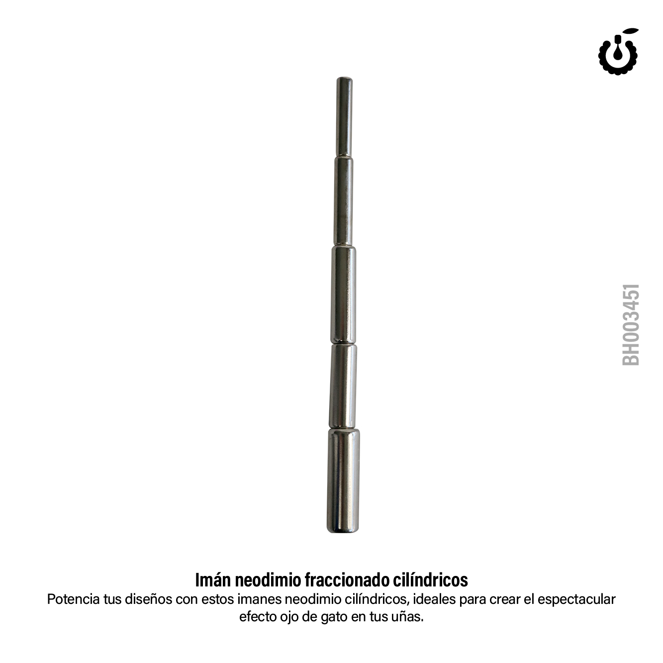 Iman tubo en 5 medidas (BH003451)