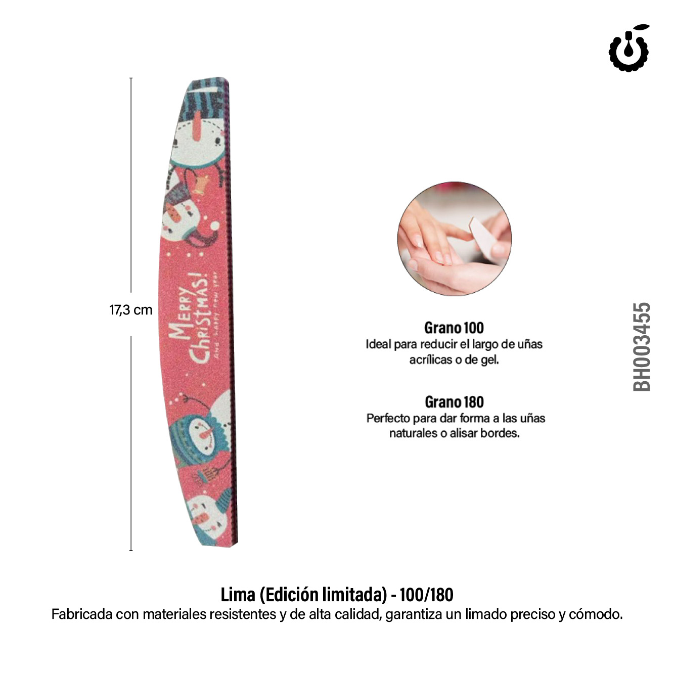 Alternative view of Lima 100/180 de Navidad Pack x 25 (BH003455)