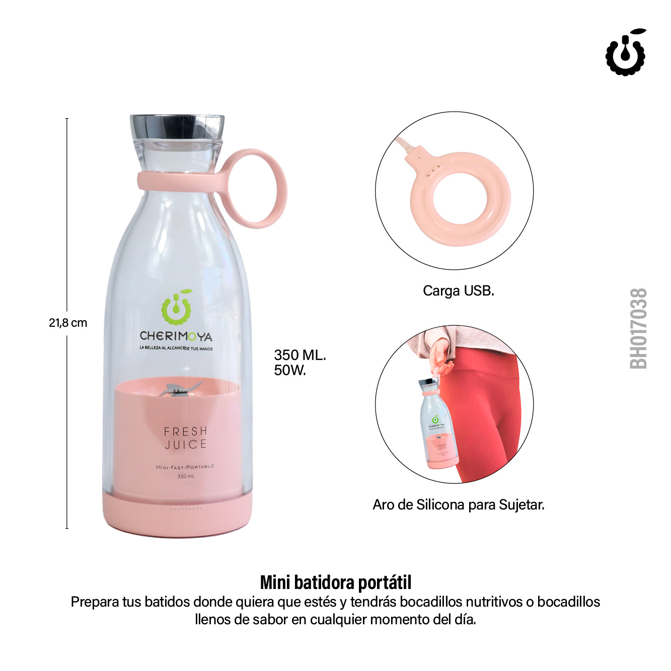 Alternative view of Licuadora Eléctrica Cherimoya (BH017038)