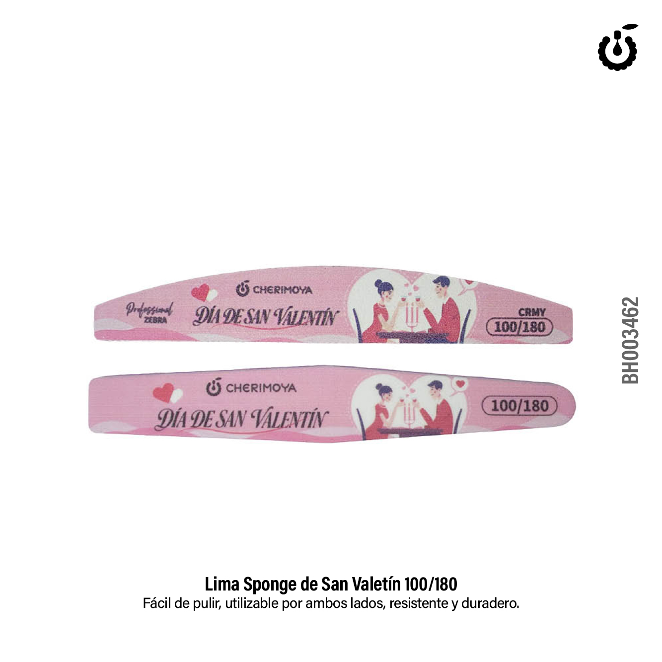 Lima Sponge San Valentin 100/180 por 2pcs (BH003462）