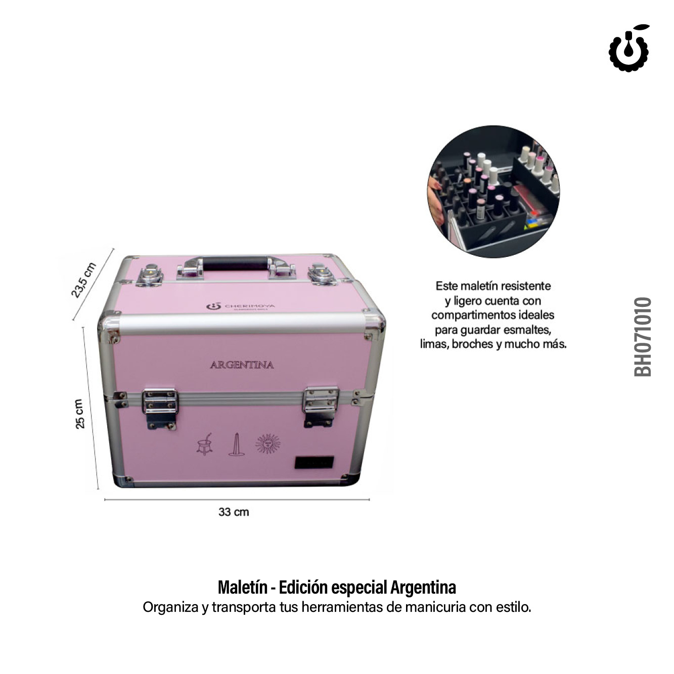 Alternative view of Maletín para manicura edicion OBELISCO (BH071010)