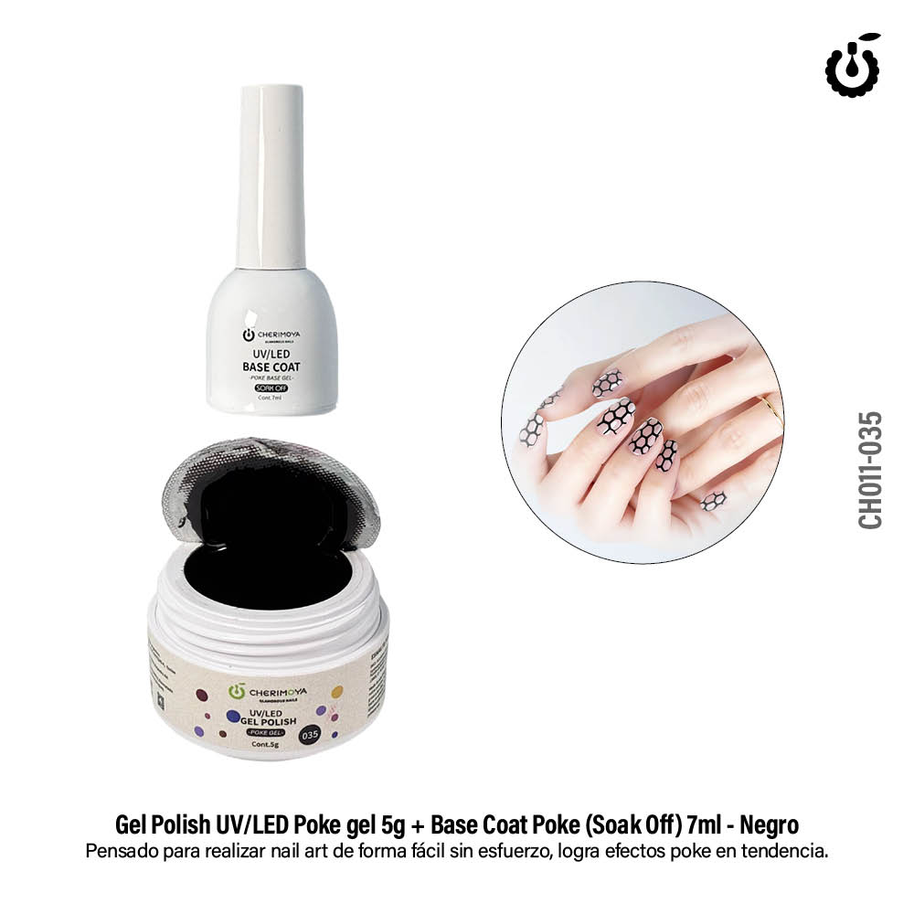 Gel Poke #35 color Negro (CH011-35)
