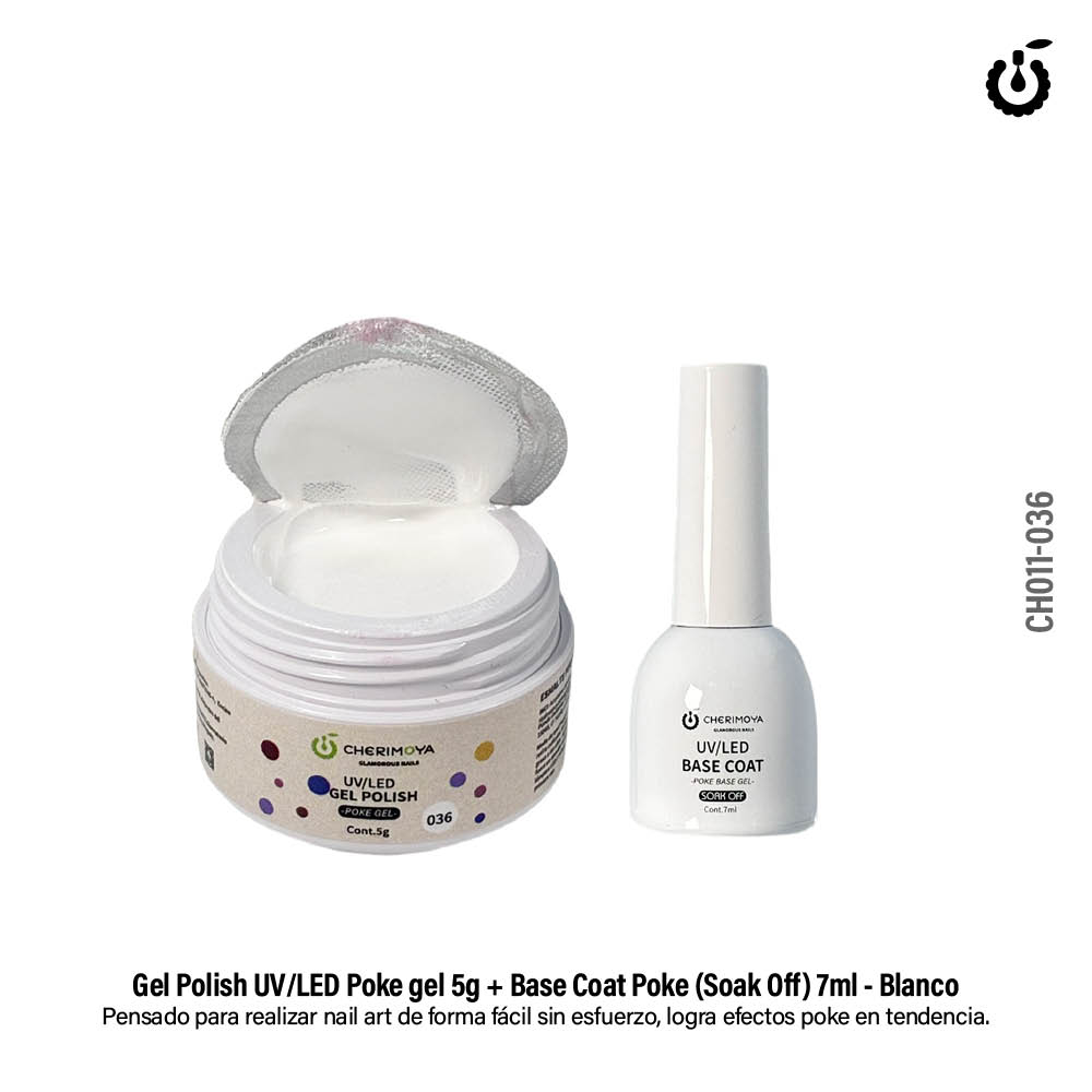 Alternative view of Gel Poke #36color blanco (CH011-36)