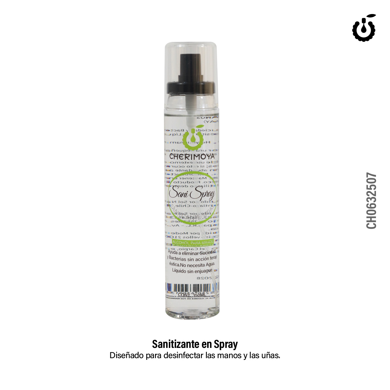 Sanitizante en Spray 120ml Cherimoya (CH063)